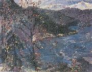 Lovis Corinth, Walchensee im Herbst